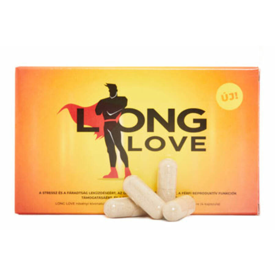 E-shop Long Love - výživový doplnok pre mužov na oddialenie ejakulácie (4ks)
