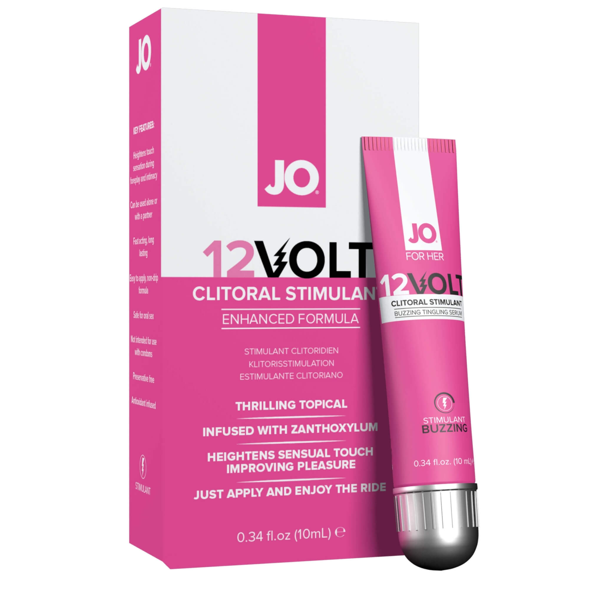 E-shop System JO For Her Clitoral Serum Buzzing 12Volt 10 ml