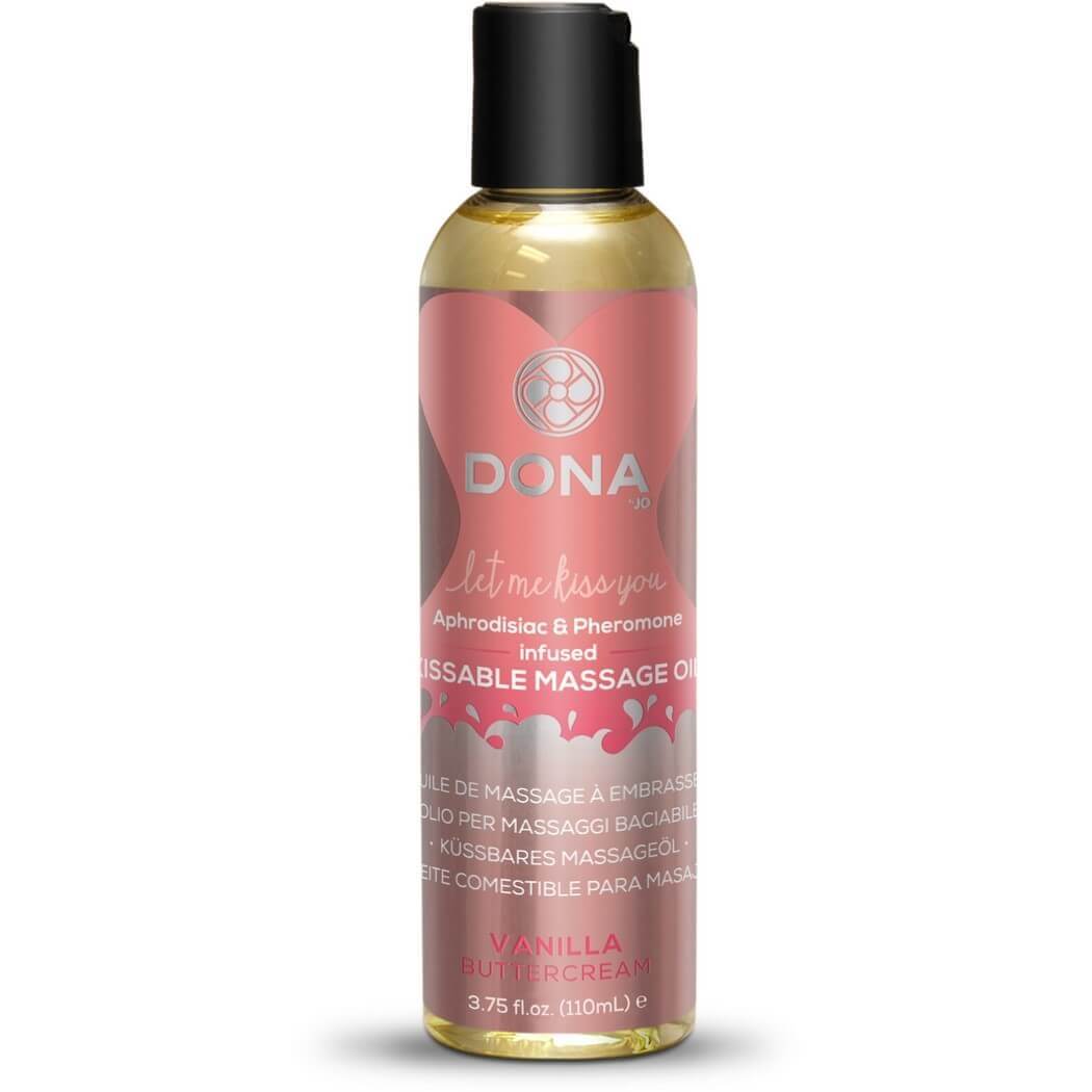 E-shop DONA Kissable Massage Oil Vanila Buttercream - masážny olej vanilka (110ml)