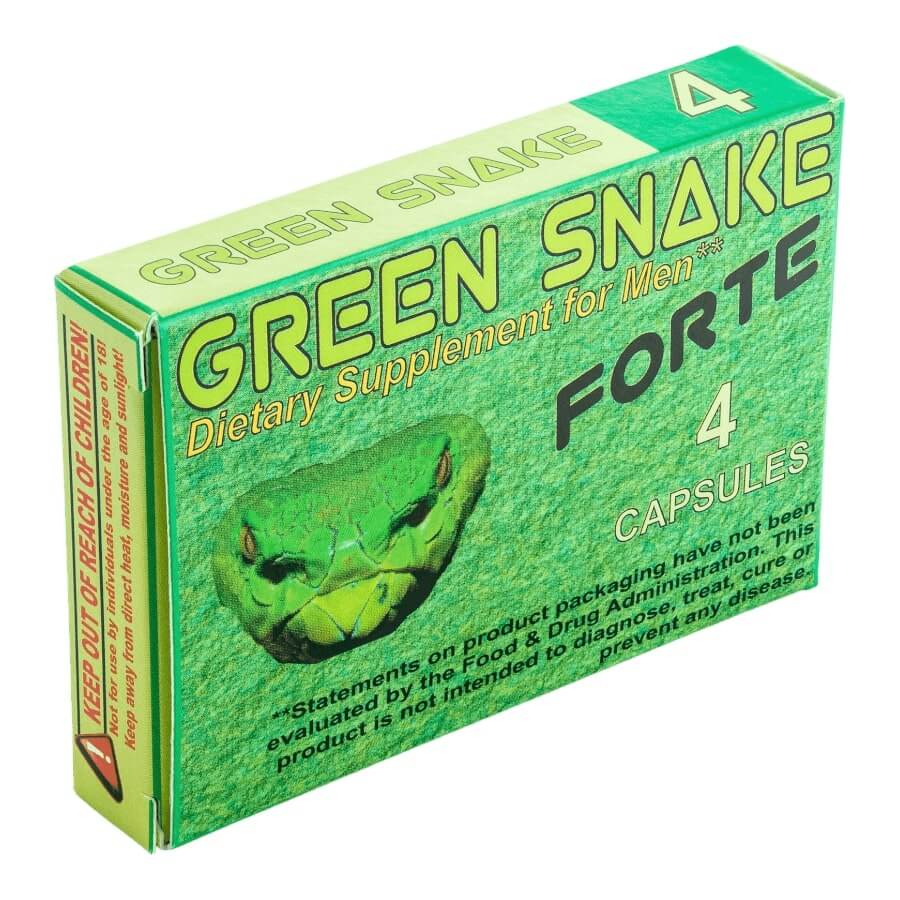 E-shop Green Snake First - výživový doplnok pre mužov (4ks)