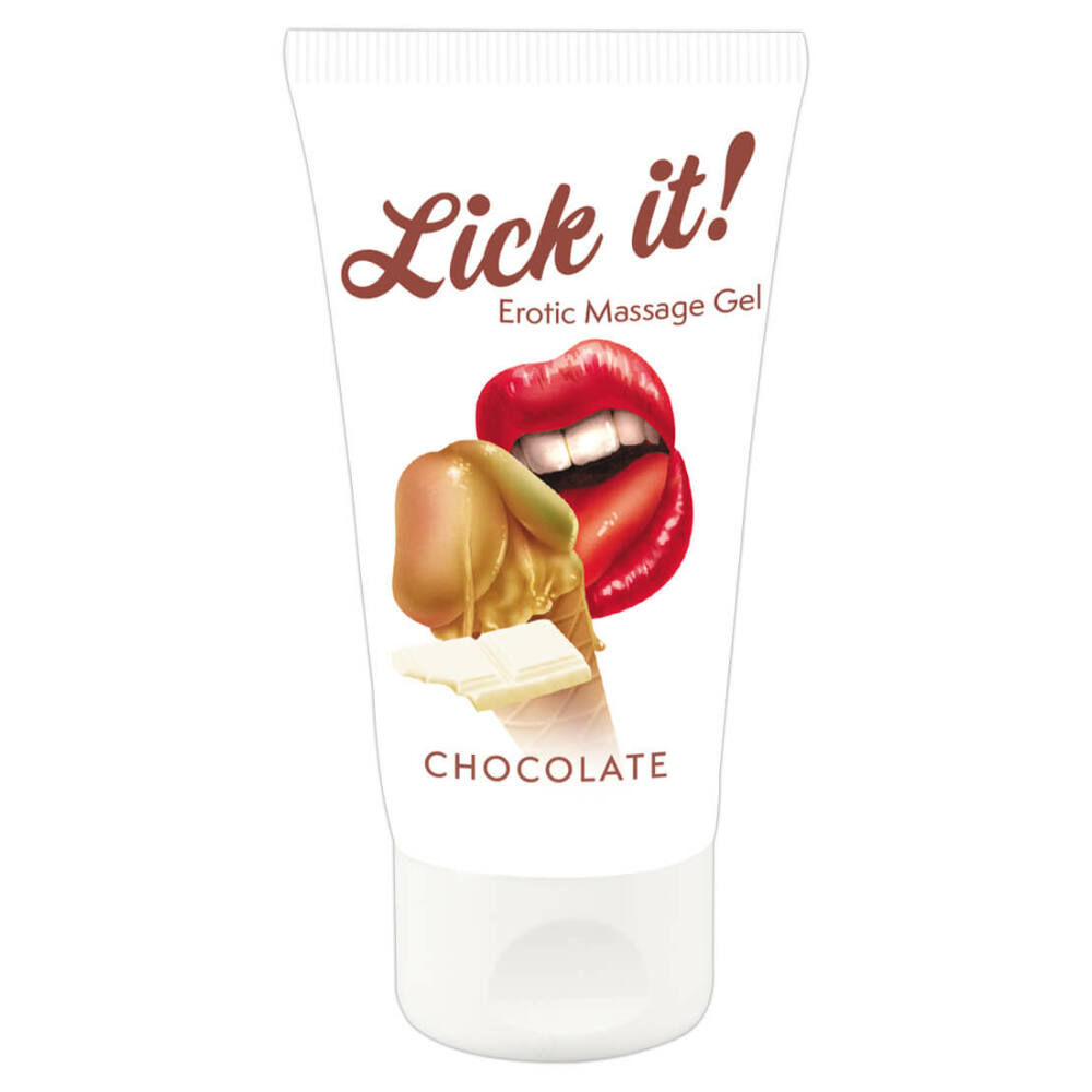 E-shop Lick it - jedlý lubrikant - biela čokoláda (50ml)