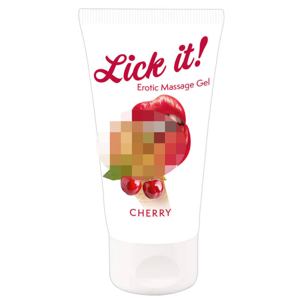 E-shop Lick it - jedlý lubrikant - čerešňový (50ml)