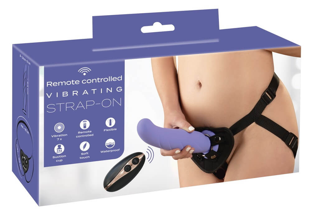 E-shop You2Toys RC Strap-On - cordless, radio-mounted vibrator (purple)