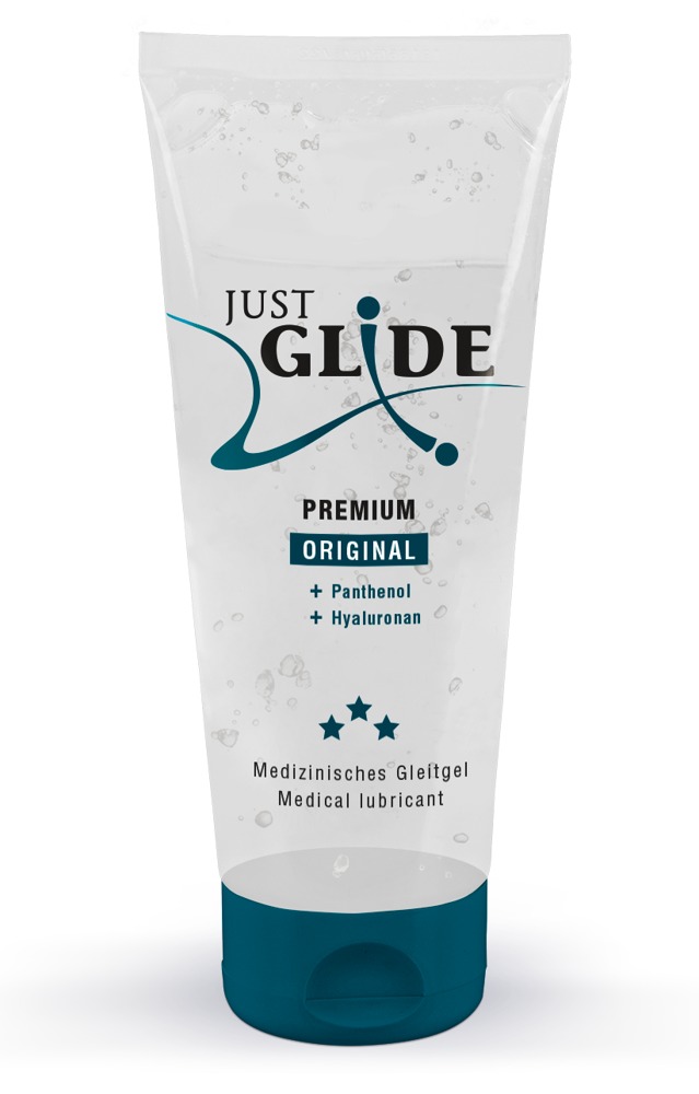 E-shop Just Glide Premium Original - vegánsky lubrikant na báze vody (200ml)