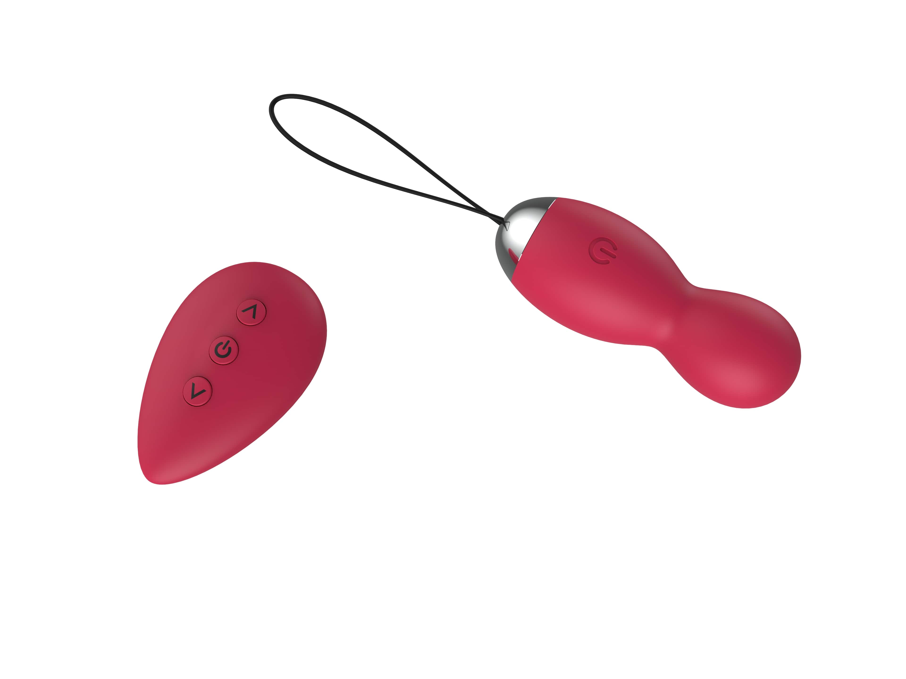E-shop Cotoxo Krila - nabíjacie, vibračné vajíčko (červené)