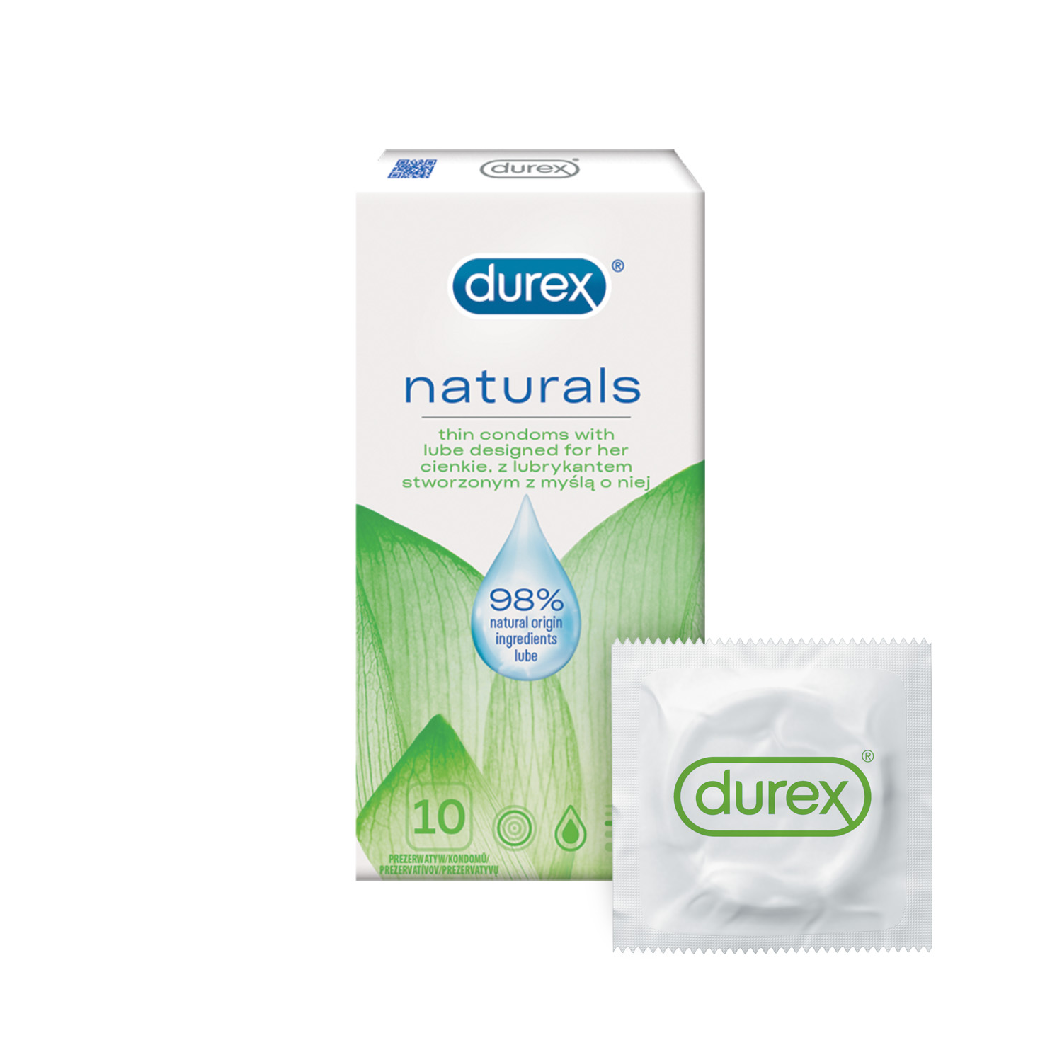 E-shop Durex Naturals 10 ks