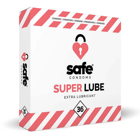 E-shop SAFE Super Lube - extra klzké kondómy (36 ks)