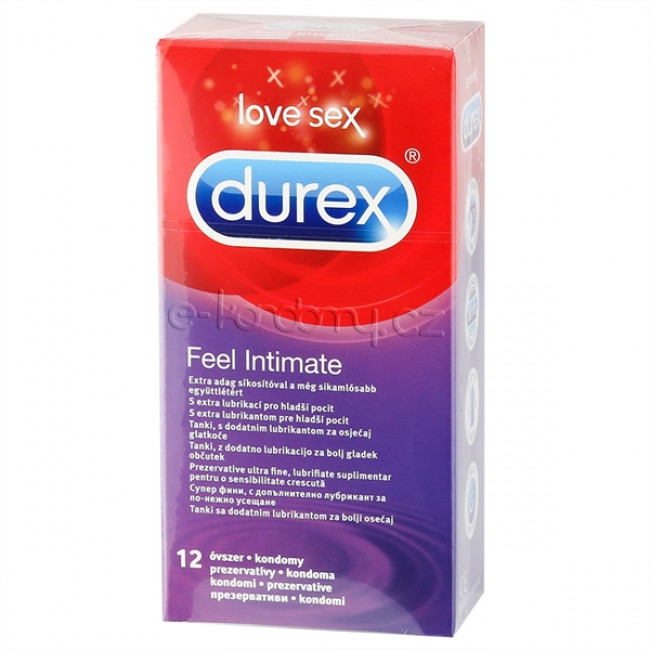 E-shop Durex Feel Intimate - tenkostenné kondómy (12 ks)
