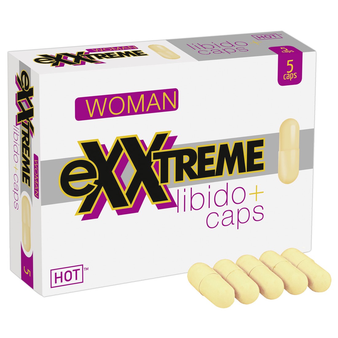 E-shop Hot exxtreme Libido výživový doplnok pre ženy (5 ks)