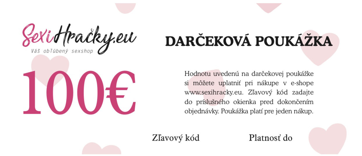 E-shop Darčeková poukážka 100€